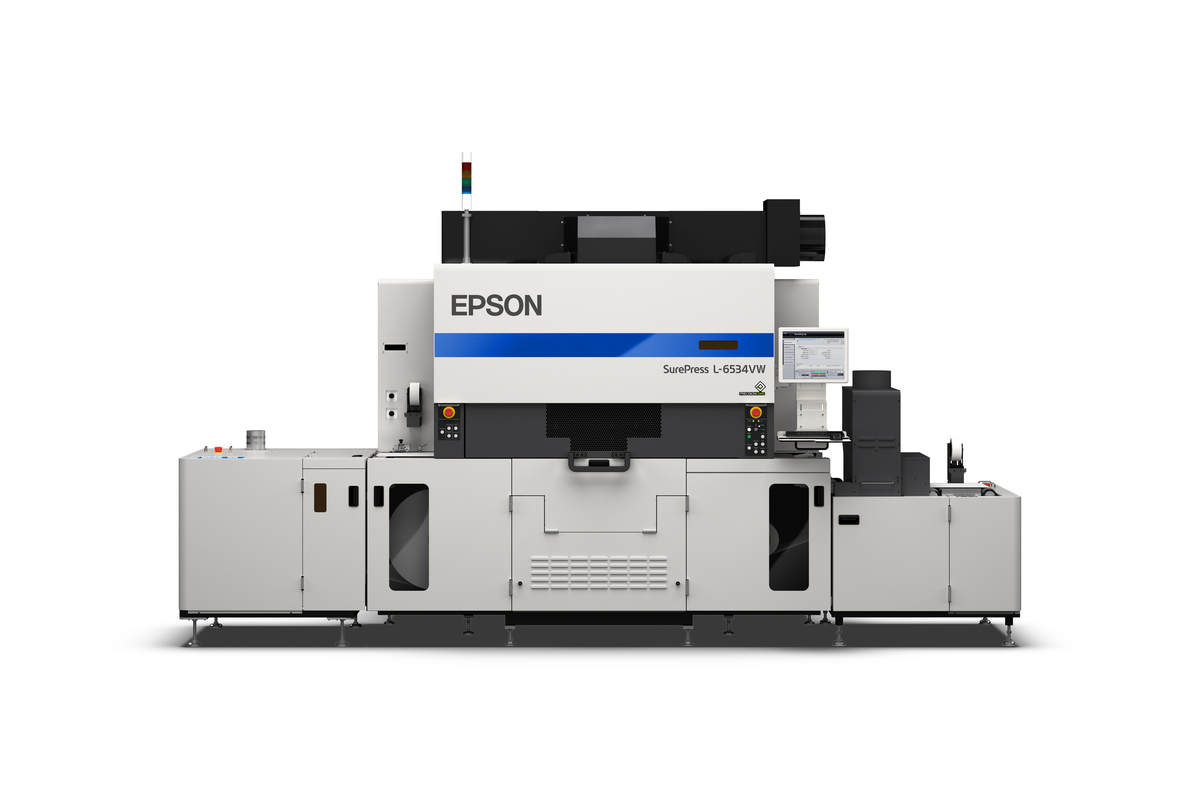 Epson SurePress L-6534VW UV Digital Label Press
