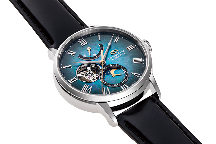 ORIENT STAR: Klassische mechanische Uhr, Cordovan-Armband – 41,0 mm (RE-AY0111A) Limited
