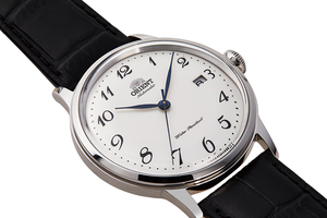 ORIENT: Mechanical Classic Watch, Leather Strap - 40.5mm (RA-AC0003S)