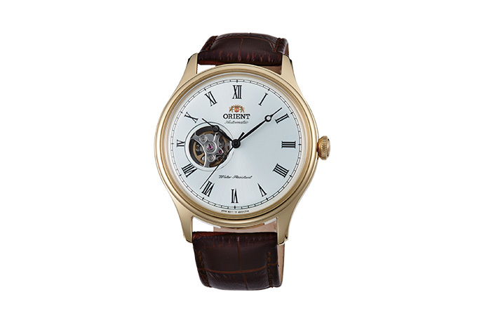 AG00002W | ORIENT: Mechanical Classic Watch, Leather Strap - 43.0mm ...