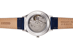 ORIENT: Mechanical Contemporary Watch, Leather Strap - 35.6mm (RA-AG0018L)