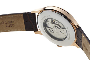 ORIENT: Mechanical Classic Watch, Leather Strap - 43.0mm (AG00001T)