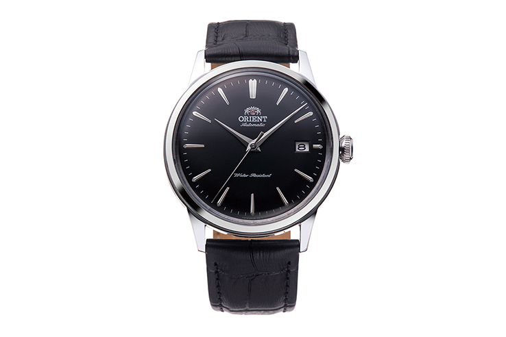 ORIENT: Mechanical Classic Watch, Leather Strap - 38.4mm (RA-AC0M02B)