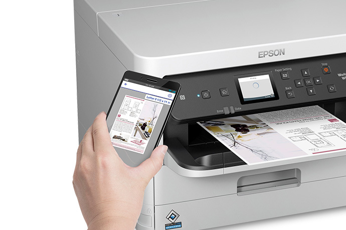 WorkForce Pro WF-C5290 Network Color Printer with Replaceable Ink Pack System