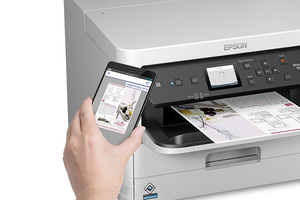 WorkForce Pro WF-C5290 Network Color Printer with Replaceable Ink Pack System - Certified ReNew