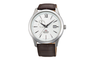 ORIENT: Mechanical Contemporary Watch, Leather Strap - 43.0mm (AL00006W)