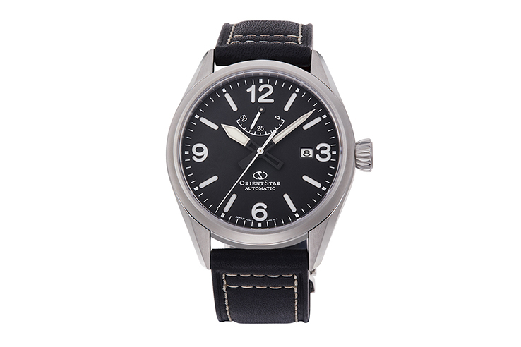 RE AU0203B ORIENT STAR Mechanical Sports Watch Leather Strap