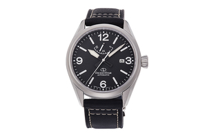 RE-AU0201E | ORIENT STAR: Mechanical Sports Watch, Leather Strap 