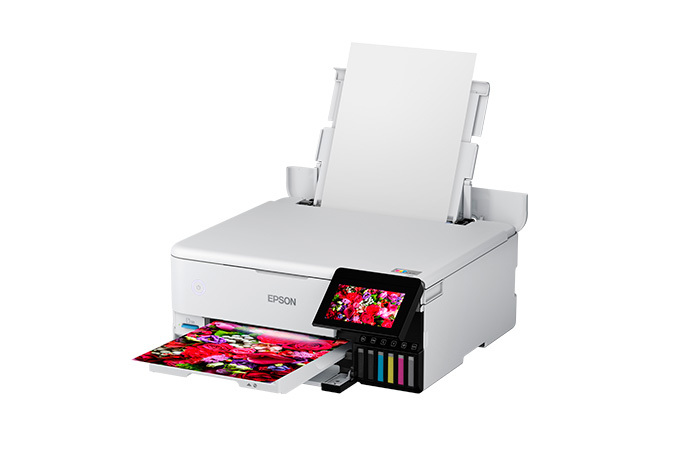 EcoTank Photo ET-8500 Wireless Color All-in-One Supertank Printer - Certified ReNew