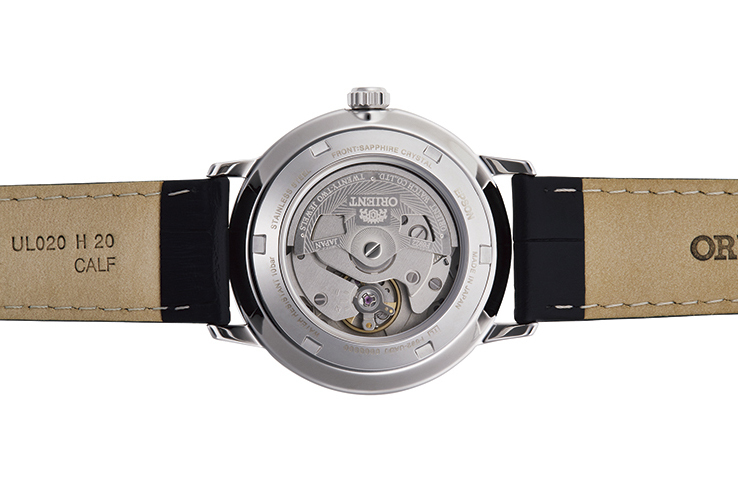 ORIENT: Mechanical Contemporary Watch, Leather Strap - 39.5mm (RA-AA0A05B)