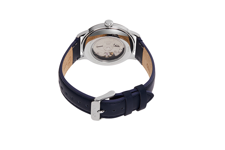 ORIENT: Klasyczny zegarek mechaniczny, skórzany pasek — 40,5 mm (RA-AC0021L)