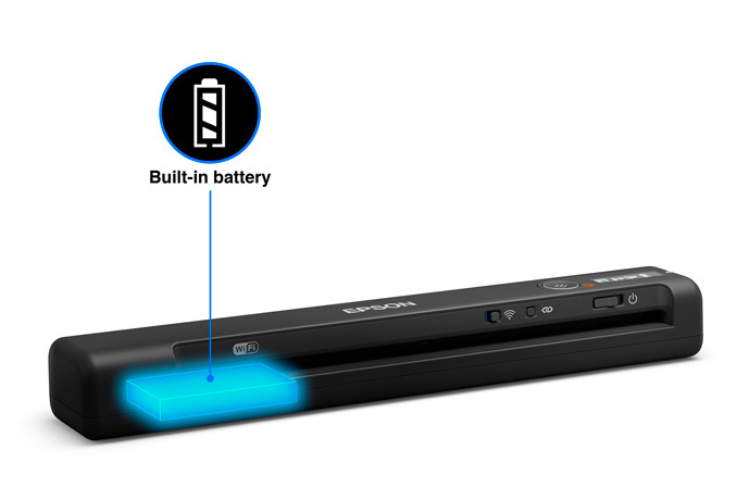 WorkForce ES-60W Wireless Portable Document Scanner WorkForce ES-60W Wireless Portable Document Scanner
