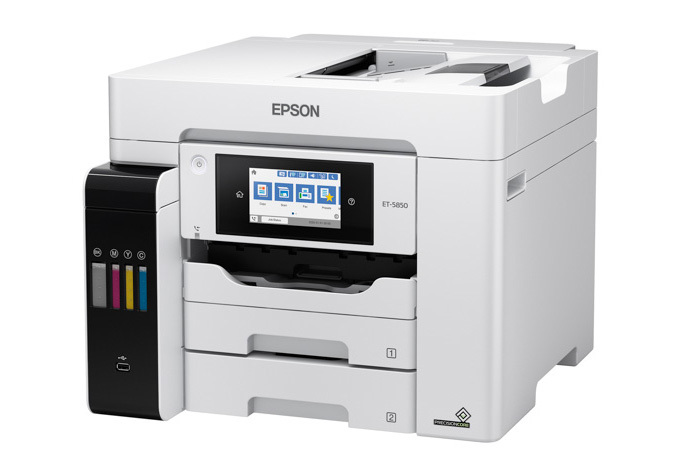 EcoTank Pro ET-5850 All-in-One Cartridge-Free Supertank Printer - Refurbished