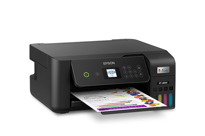 EcoTank ET-2800 Wireless Color All-in-One Cartridge-Free Supertank Printer with Scan and Copy - Certified ReNew