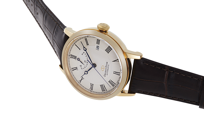 RE AU0001S ORIENT STAR Mechanical Classic Watch Leather Strap