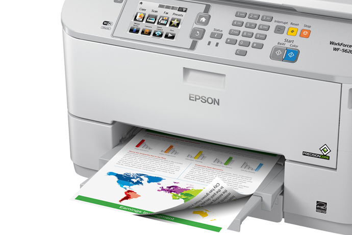 C11cd08201 Na Epson Workforce Pro Wf 5620 Network Multifunction Color Printer Inkjet 0637