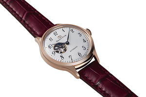 ORIENT STAR: Mechanical Classic Watch, Leather Strap - 30.5mm (RE-ND0006S)