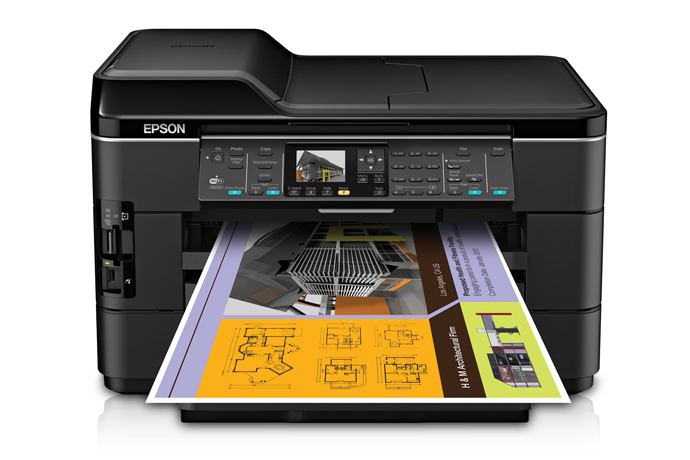 C11CB58201 | Epson WorkForce WF-7520 All-in-One Printer | Inkjet ...