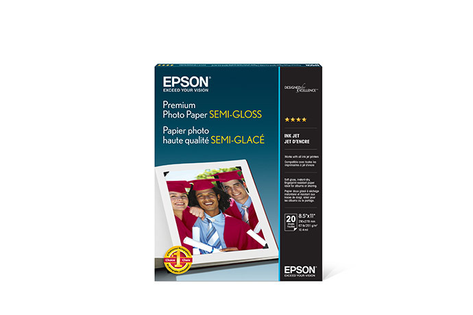 UPC 010343829961 product image for Epson Premium Photo Paper Semi-gloss, 8.5