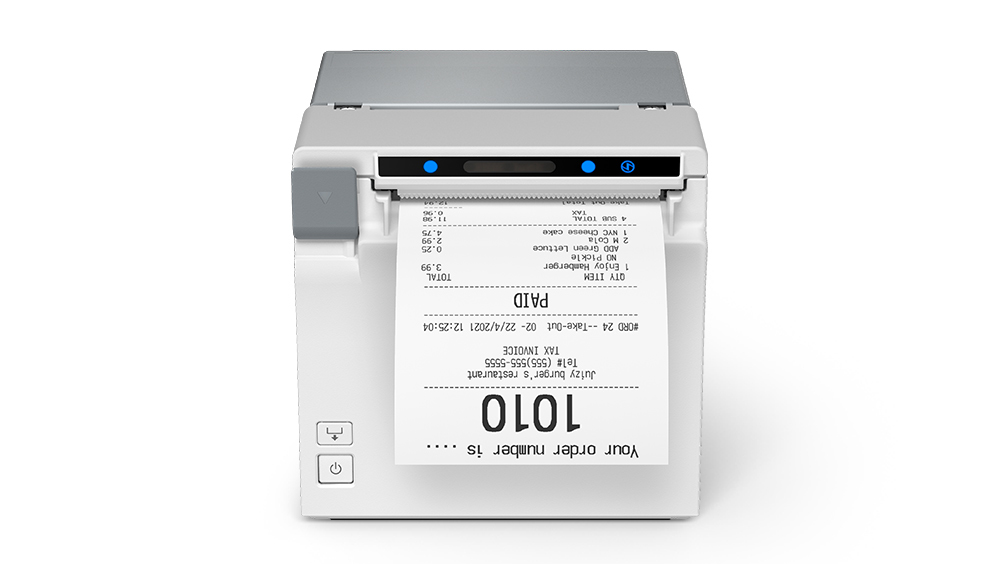 Epson EU-m30 Kiosk POS Receipt Printer (Epson Ultra White)