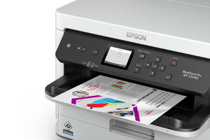 WorkForce Pro WF-C5290 Network Color Printer with Replaceable Ink Pack System - Certified ReNew