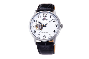 ORIENT: Mechanical Classic Watch, Leather Strap - 41mm (RA-AG0009S)