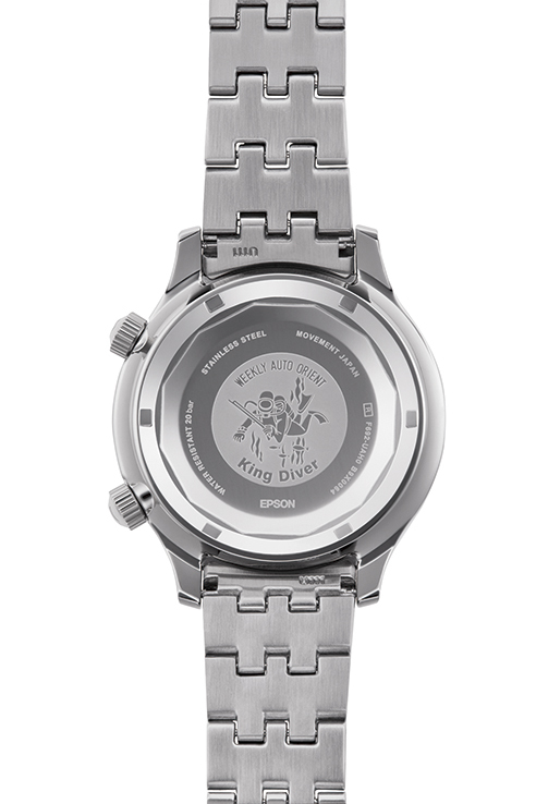 ORIENT: Zegarek mechaniczny Revival, metalowa bransoleta – 43,8 mm (RA-AA0D03E)