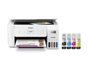 EcoTank ET-2803 Wireless Color All-in-One Cartridge-Free Supertank Printer with Scan and Copy