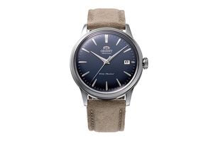 ORIENT: Mechanical Classic Watch, Leather Strap - 38.4mm (RA-AC0M12L) 