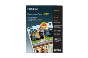 Presentation Paper Matte, 8.5" x 11", 100 sheets