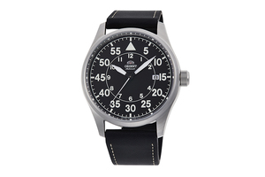 RA-AC0H03B | ORIENT: Mechanical Sports Watch, Leather Strap RA-AC0H03B | ORIENT: Mechanical Sports Watch, Leather Strap