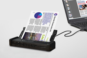 Epson DS-320 Portable Duplex Document Scanner with ADF