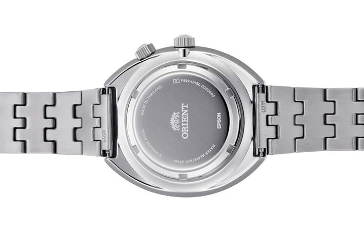 ORIENT: Ceas mecanic Revival, curea din metal – 43,5 mm (RA-AA0E03L)