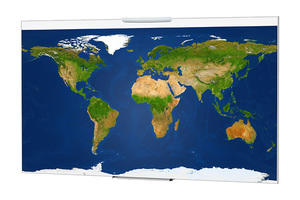 100" Da-Lite IDEA Screen Whiteboard for Projection and Dry Erase (16:9)