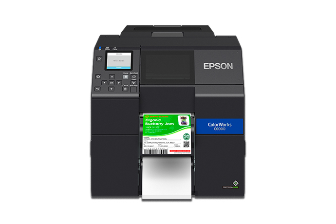 Epson CW-C6000PE - Stampante etichette InkJet 4 colori spellicolatore