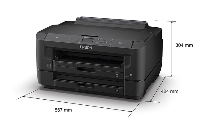 Epson Work Force WF 7210 con Tanques de Tinta Recargable Solo impresora en  Formato Carta Oficio Tabloide A3 EPSON