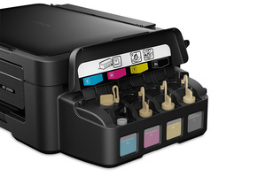 Akink inchiostro Refill Ink per Epson ECOTANK et2550 et2600 et4500 1 LITRI YELLOW 