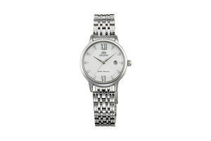 ORIENT: Quartz Classic Watch, Metal Strap - 28.0mm (SZ45003W)