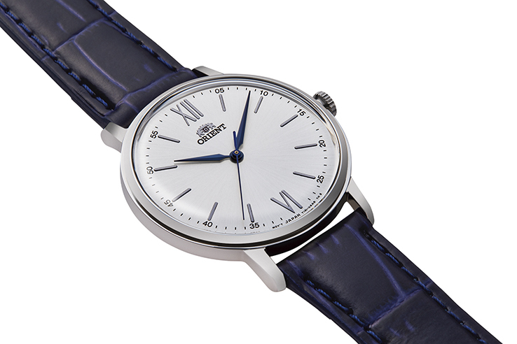 RA-QC1705S | ORIENT: Quartz Classic Watch, Leather Strap - 33.8mm (RA ...