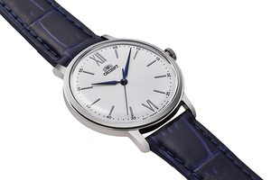 ORIENT: Quartz Classic Watch, Leather Strap - 33.8mm (RA-QC1705S)