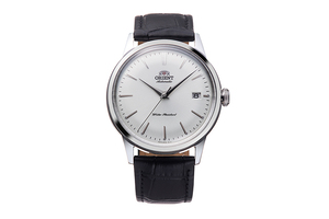 ORIENT: Mechanical Classic Watch, Leather Strap - 38.4mm (RA-AC0M03S)