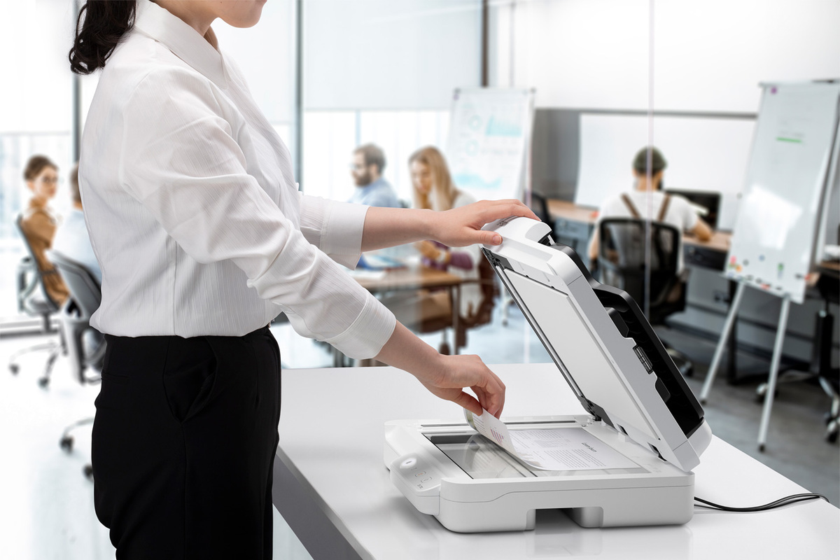 Epson DS-1730 Flatbed Color Duplex Document Scanner with Auto Document Feeder
