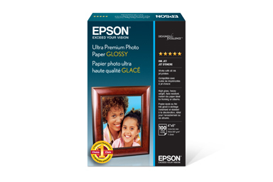 Ultra Premium Photo Paper Glossy, 4" x 6", 100 sheets