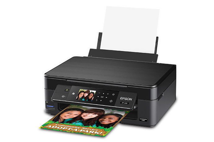 epson xp 446 printing lines