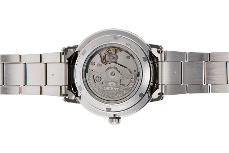 ORIENT: Mechanical Contemporary Watch, Metal Strap - 40.0mm (RA-AC0E01B)