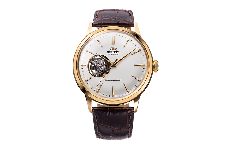 ORIENT: Mechanical Classic Watch, Leather Strap - 40.5mm (RA-AG0003S)