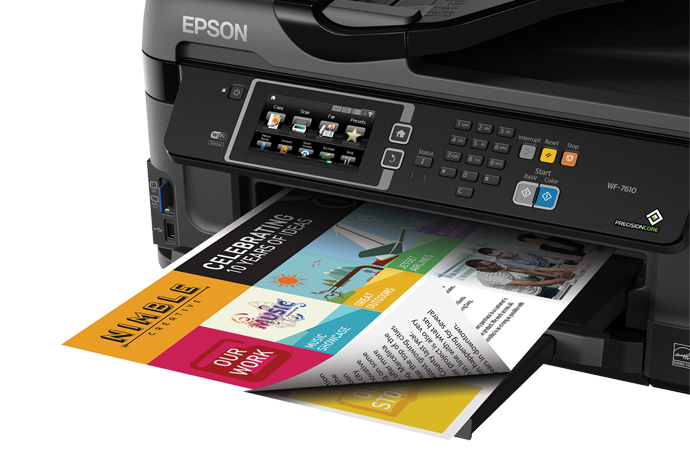 Epson Workforce Wf 7610 All In One Printer Inkjet Printers For Work Epson Us 9260