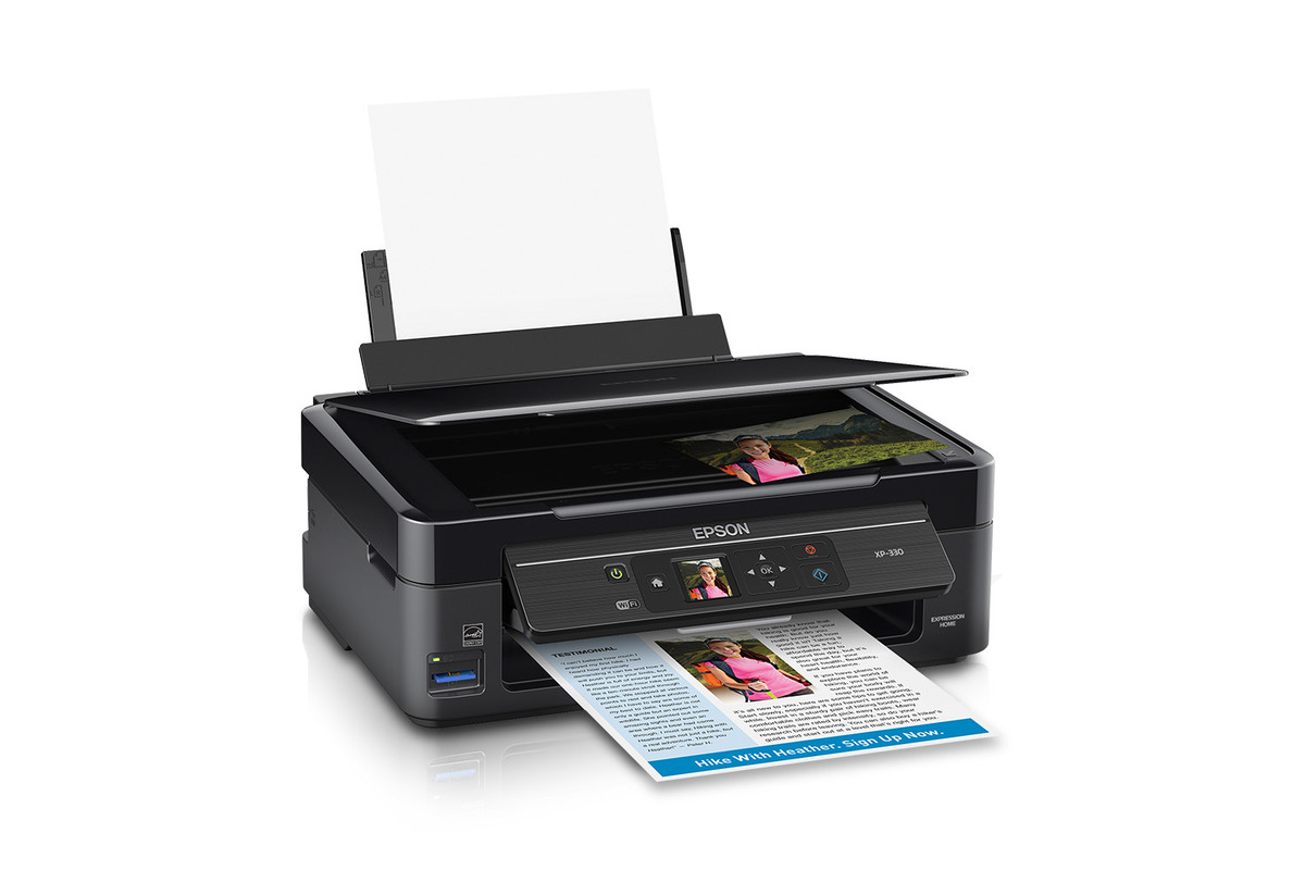  Epson Expression Home Xp-330 Wireless Color Photo Printer with  Scanner and Copier,  Dash Replenishment Ready : Office Products