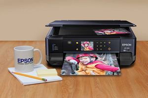 Epson Expression Premium XP-610 Small-in-One Wireless All-In-One Printer  Black/Blue XP-610 - C11CD31201 - Best Buy