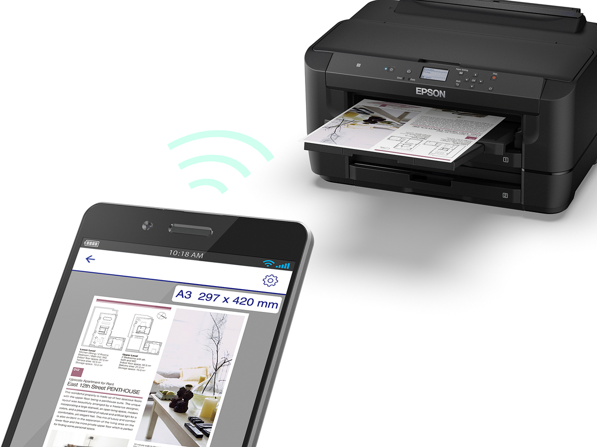 Epson WorkForce WF-7211 A3 Wi-Fi Duplex Inkjet Printer